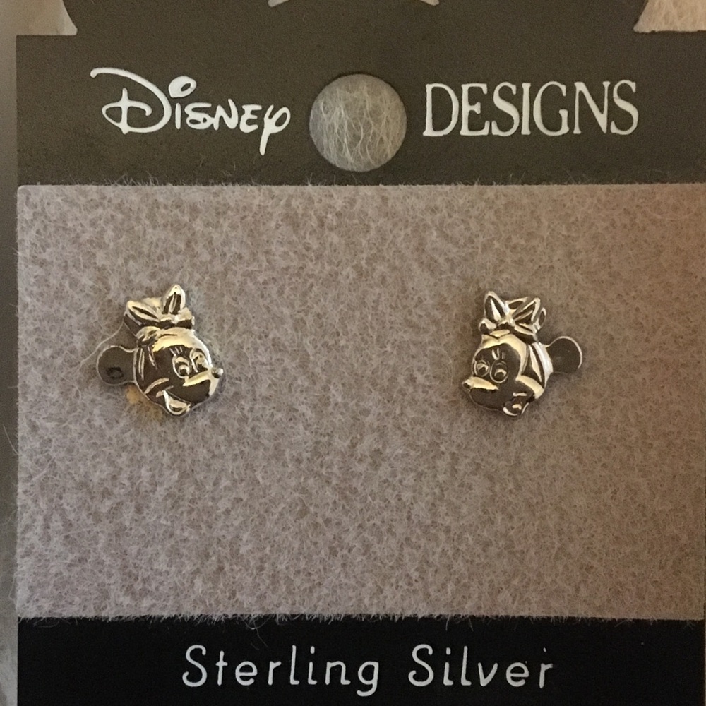 Minnie Mouse Post Earrings
